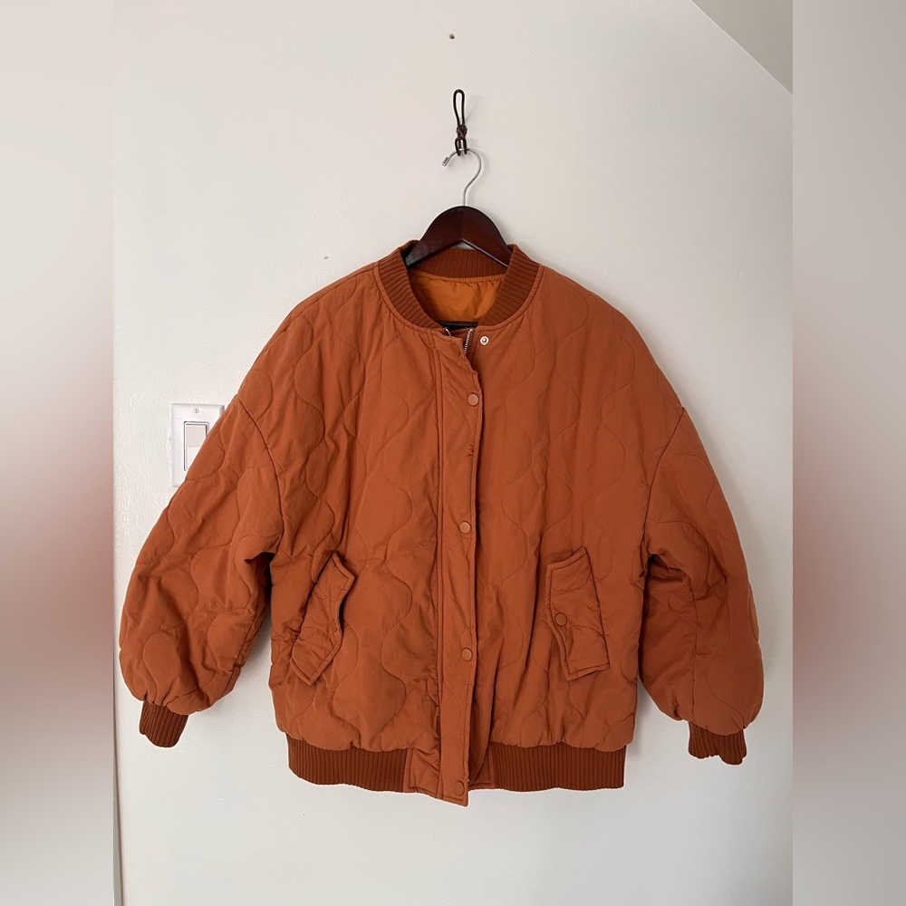 Quilted Bomber Jacket - 100% Cotton